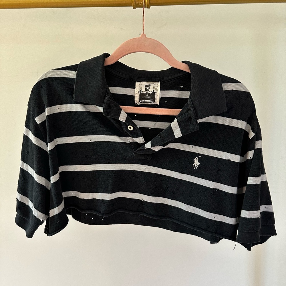 Furst of a Kind Polo Cropped Tee
